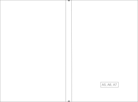 Carnet de note A5 - pages blanches