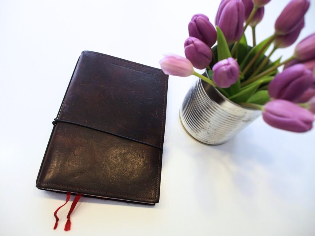 X17 Notes oder Bullet-Journal ein Freund für's Leben. Lederplaner mit wunderschönen Patina