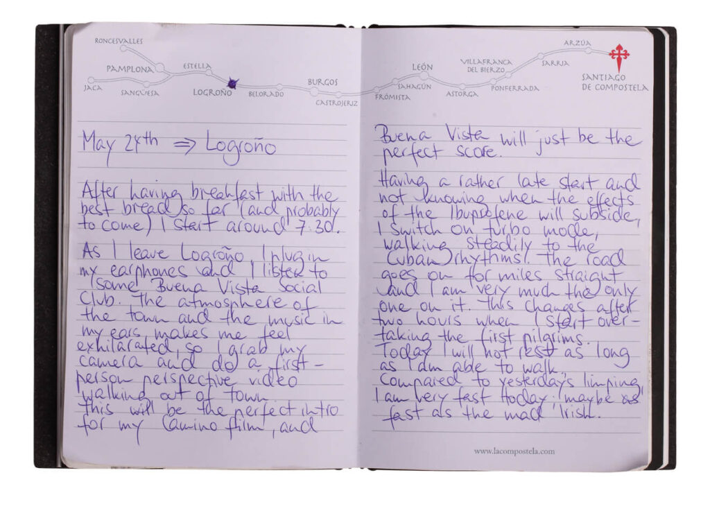 X17-Pilger-Tagebuch - begleitet Euch auf der langen Reise nach Santigao de Compostela.